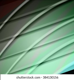 Abstract background created using colorful overlaid stripes. Vector illustration, can be used for presentations, graphic designs brochures, web design.