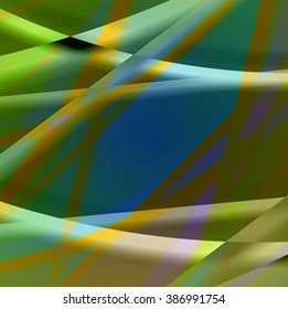 Abstract background created using colorful overlaid stripes. Vector illustration, can be used for presentations, graphic designs brochures, web design.