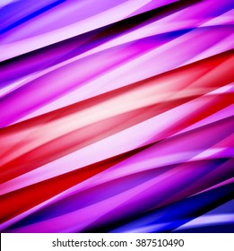 Abstract background created using colorful overlaid stripes. Vector illustration, can be used for presentations, graphic designs brochures, web design.