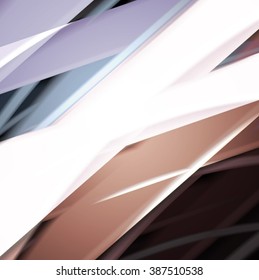 Abstract background created using colorful overlaid stripes. Vector illustration, can be used for presentations, graphic designs brochures, web design.