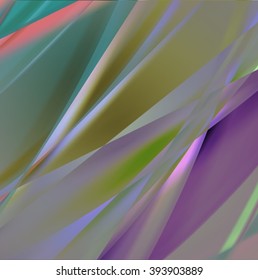 Abstract background created using colorful overlaid stripes. Vector illustration, can be used for presentations, graphic designs brochures, web design.