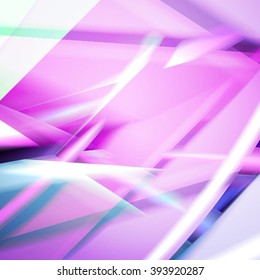 Abstract background created using colorful overlaid stripes. Vector illustration, can be used for presentations, graphic designs brochures, web design.