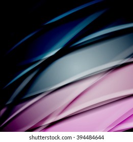 Abstract background created using colorful overlaid stripes. Vector illustration, can be used for presentations, graphic designs brochures, web design.