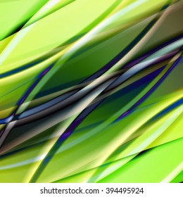 Abstract background created using colorful overlaid stripes. Vector illustration, can be used for presentations, graphic designs brochures, web design.