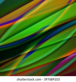 Abstract background created using colorful overlaid stripes. Vector illustration, can be used for presentations, graphic designs brochures, web design.