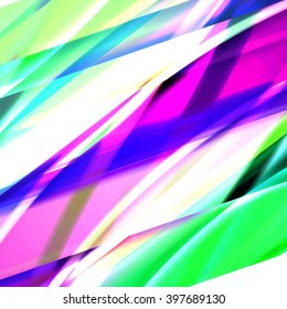 Abstract background created using colorful overlaid stripes. Vector illustration, can be used for presentations, graphic designs brochures, web design.
