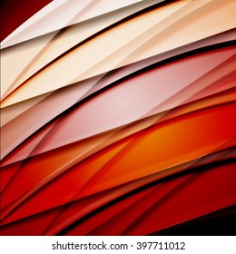 Abstract background created using colorful overlaid stripes. Vector illustration, can be used for presentations, graphic designs brochures, web design.