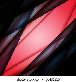 Abstract background created using colorful overlaid stripes. Vector illustration, can be used for presentations, graphic designs brochures, web design.