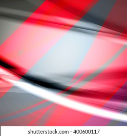 Abstract background created using colorful overlaid stripes. Vector illustration, can be used for presentations, graphic designs brochures, web design.