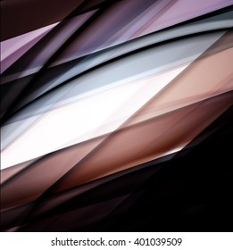 Abstract background created using colorful overlaid stripes. Vector illustration, can be used for presentations, graphic designs brochures, web design.