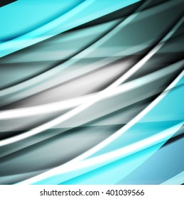 Abstract background created using colorful overlaid stripes. Vector illustration, can be used for presentations, graphic designs brochures, web design.