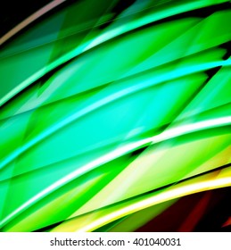 Abstract background created using colorful overlaid stripes. Vector illustration, can be used for presentations, graphic designs brochures, web design.