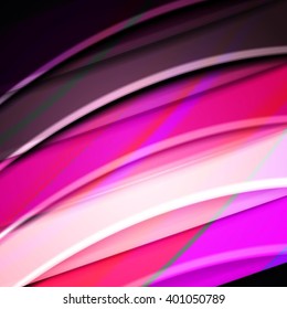 Abstract background created using colorful overlaid stripes. Vector illustration, can be used for presentations, graphic designs brochures, web design.