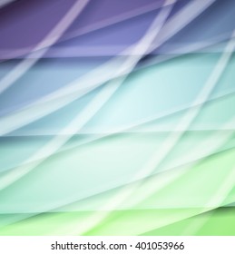 Abstract background created using colorful overlaid stripes. Vector illustration, can be used for presentations, graphic designs brochures, web design.