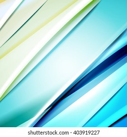 Abstract background created using colorful overlaid stripes. Vector illustration, can be used for presentations, graphic designs brochures, web design.