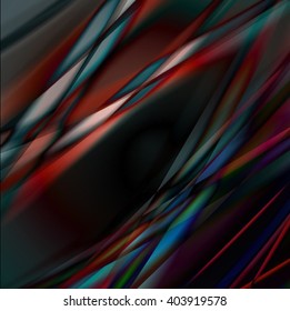 Abstract background created using colorful overlaid stripes. Vector illustration, can be used for presentations, graphic designs brochures, web design.