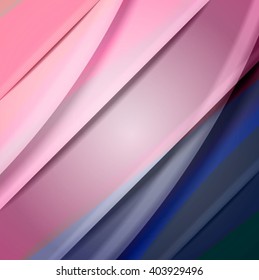 Abstract background created using colorful overlaid stripes. Vector illustration, can be used for presentations, graphic designs brochures, web design.