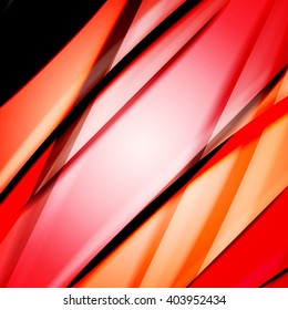 Abstract background created using colorful overlaid stripes. Vector illustration, can be used for presentations, graphic designs brochures, web design.