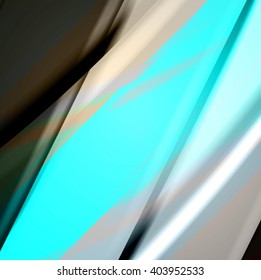 Abstract background created using colorful overlaid stripes. Vector illustration, can be used for presentations, graphic designs brochures, web design.