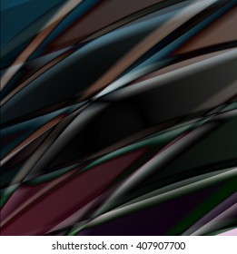 Abstract background created using colorful overlaid stripes. Vector illustration, can be used for presentations, graphic designs brochures, web design.