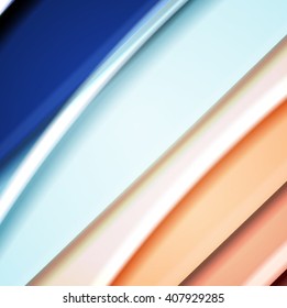 Abstract background created using colorful overlaid stripes. Vector illustration, can be used for presentations, graphic designs brochures, web design.