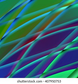 Abstract background created using colorful overlaid stripes. Vector illustration, can be used for presentations, graphic designs brochures, web design.