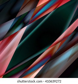 Abstract background created using colorful overlaid stripes. Vector illustration, can be used for presentations, graphic designs brochures, web design.