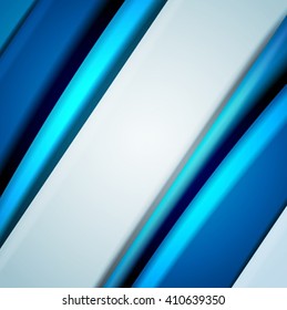 Abstract background created using colorful overlaid stripes. Vector illustration, can be used for presentations, graphic designs brochures, web design.