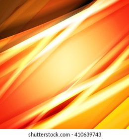 Abstract background created using colorful overlaid stripes. Vector illustration, can be used for presentations, graphic designs brochures, web design.