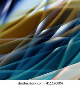 Abstract background created using colorful overlaid stripes. Vector illustration, can be used for presentations, graphic designs brochures, web design.