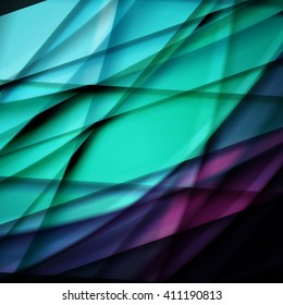 Abstract background created using colorful overlaid stripes. Vector illustration, can be used for presentations, graphic designs brochures, web design.