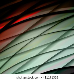 Abstract background created using colorful overlaid stripes. Vector illustration, can be used for presentations, graphic designs brochures, web design.