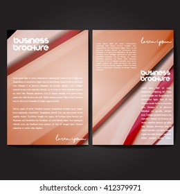 Abstract background created using colorful overlaid stripes. Vector illustration, can be used for presentations, graphic designs brochures, web design.