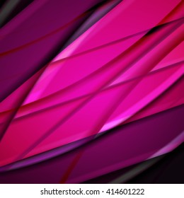 Abstract background created using colorful overlaid stripes. Vector illustration, can be used for presentations, graphic designs brochures, web design.