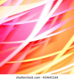 Abstract background created using colorful overlaid stripes. Vector illustration, can be used for presentations, graphic designs brochures, web design.