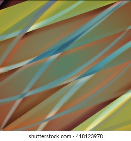 Abstract background created using colorful overlaid stripes. Vector illustration, can be used for presentations, graphic designs brochures, web design.