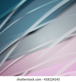 Abstract background created using colorful overlaid stripes. Vector illustration, can be used for presentations, graphic designs brochures, web design.