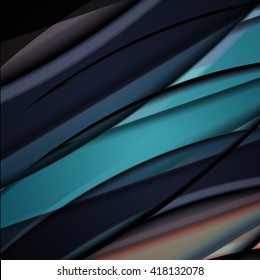 Abstract background created using colorful overlaid stripes. Vector illustration, can be used for presentations, graphic designs brochures, web design.