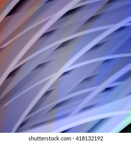 Abstract background created using colorful overlaid stripes. Vector illustration, can be used for presentations, graphic designs brochures, web design.