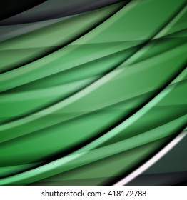 Abstract background created using colorful overlaid stripes. Vector illustration, can be used for presentations, graphic designs brochures, web design.