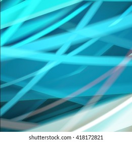Abstract background created using colorful overlaid stripes. Vector illustration, can be used for presentations, graphic designs brochures, web design.