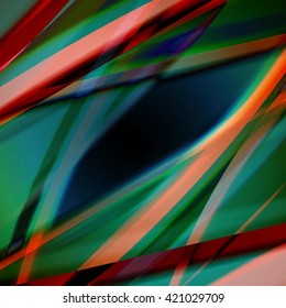 Abstract background created using colorful overlaid stripes. Vector illustration, can be used for presentations, graphic designs brochures, web design.