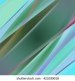 Abstract background created using colorful overlaid stripes. Vector illustration, can be used for presentations, graphic designs brochures, web design.