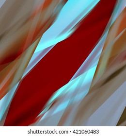 Abstract background created using colorful overlaid stripes. Vector illustration, can be used for presentations, graphic designs brochures, web design.