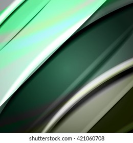 Abstract background created using colorful overlaid stripes. Vector illustration, can be used for presentations, graphic designs brochures, web design.
