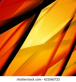Abstract background created using colorful overlaid stripes. Vector illustration, can be used for presentations, graphic designs brochures, web design.