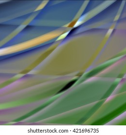 Abstract background created using colorful overlaid stripes. Vector illustration, can be used for presentations, graphic designs brochures, web design.