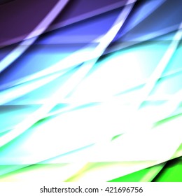 Abstract background created using colorful overlaid stripes. Vector illustration, can be used for presentations, graphic designs brochures, web design.