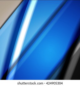 Abstract background created using colorful overlaid stripes. Vector illustration, can be used for presentations, graphic designs brochures, web design.