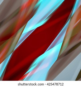Abstract background created using colorful overlaid stripes. Vector illustration, can be used for presentations, graphic designs brochures, web design.